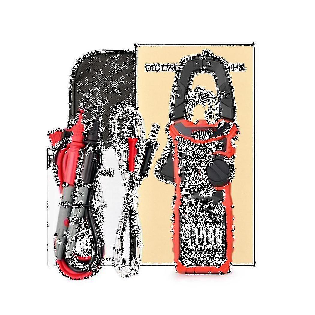 Ht206b Digital Clamp Meter 600a Ac Current Two Color Backlight Ncv Voltmeter Ammeter With Carrying