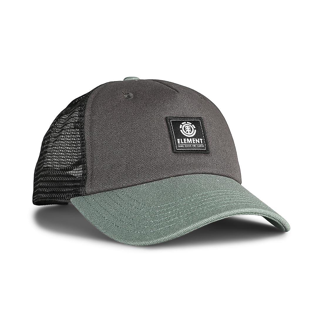 Element Icon Mesh Trucker Cap - Off Black