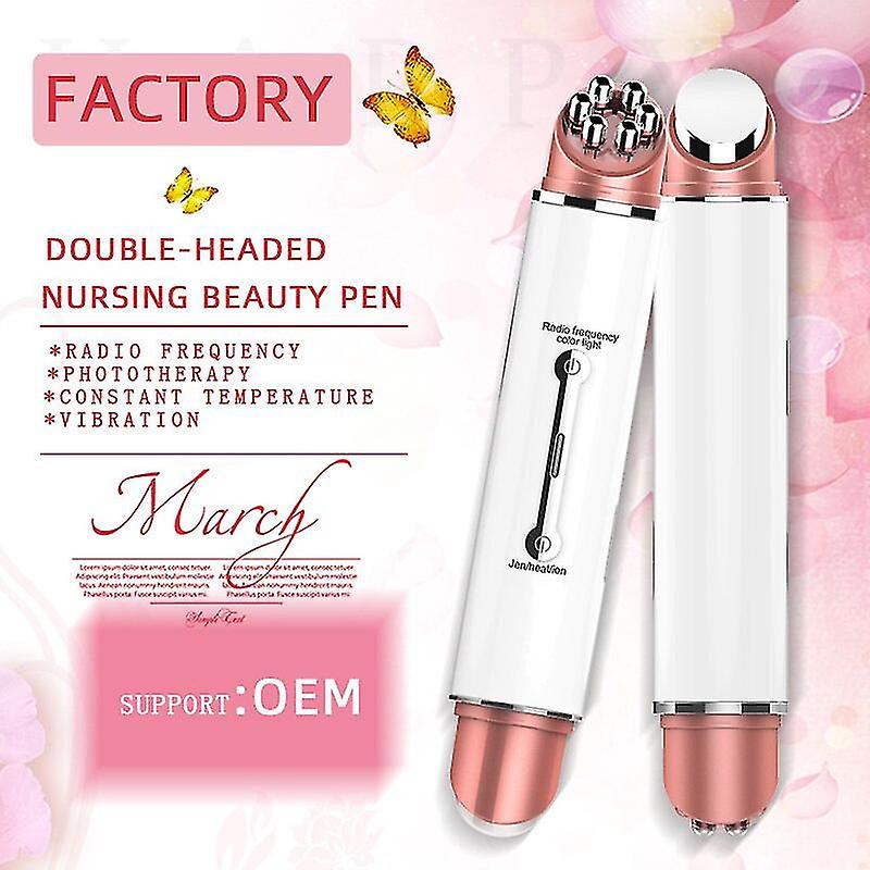 Ems Massaggiatore occhi Massaggio antirughe Anti Aging Usb ricaricabile per viso Massaggiatore elettrico per gli occhi