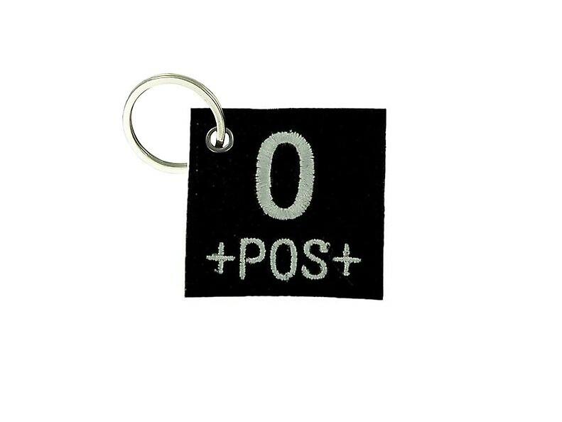 Cle Cles Key Brode Patch Ecusson Moral Group Military Blood O Black