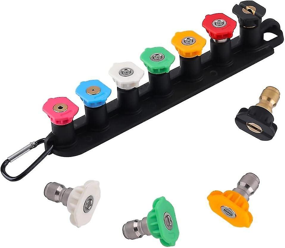 Pressure Washer Tip Set, 1/4 Inch