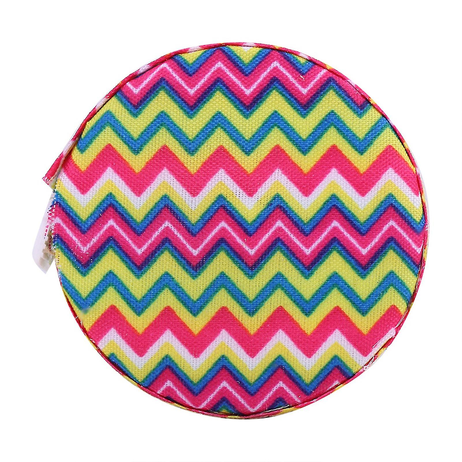 150cm/60in Accurate Tape Measure Tapeline Body Fitness Measuring Retractable Ruler (Pattern #1)