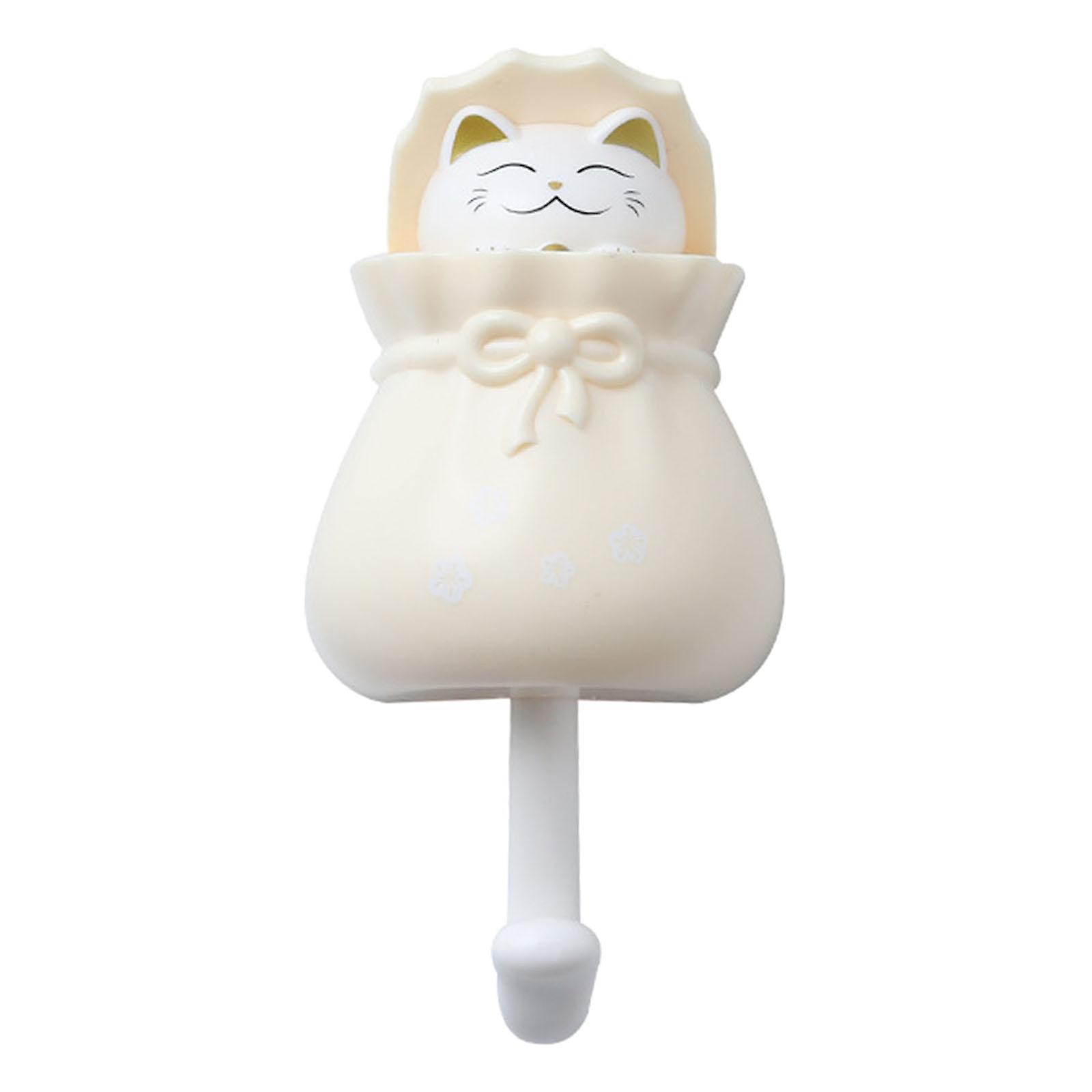 Coat Hooks Utility Hooks Bathrooms Towel Holders for Clothes Hat Keys Yellow