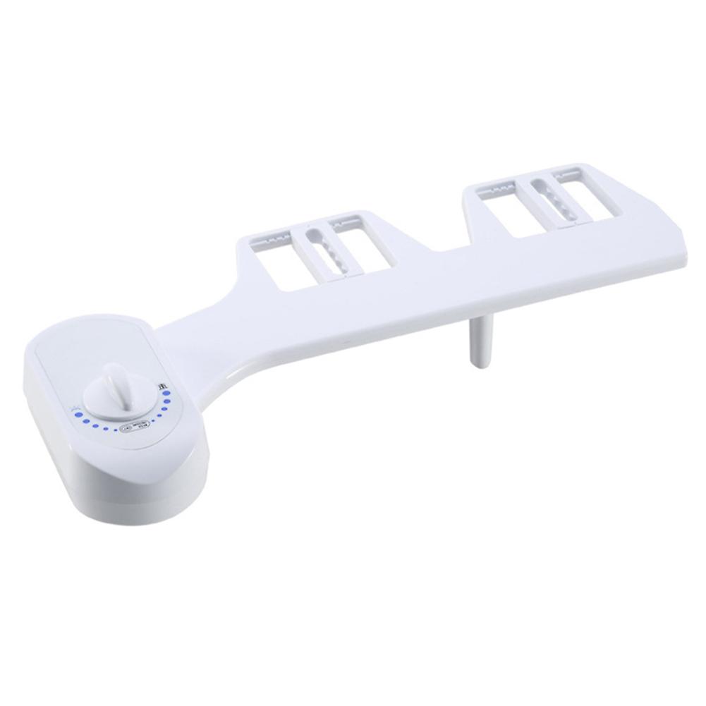 Toilet Seat Attachment Fresh Water Spray Non Electric Mechanical Bidet Self Cleaning Nozzle