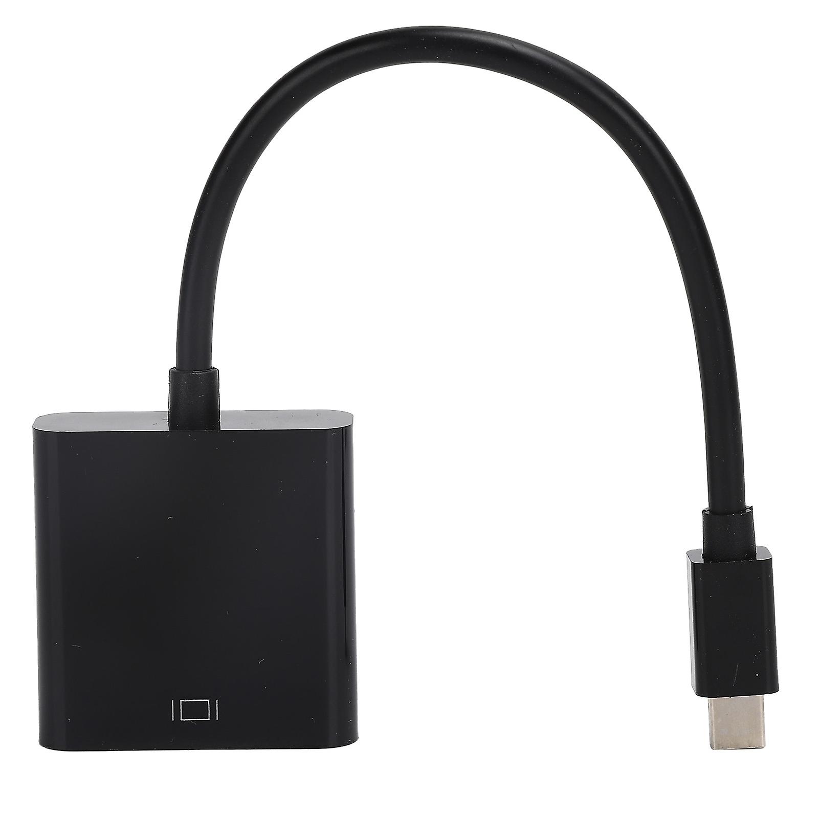 Mini DP to VGA Adapter Male to Female Display Port Signal Source Receiving Converter