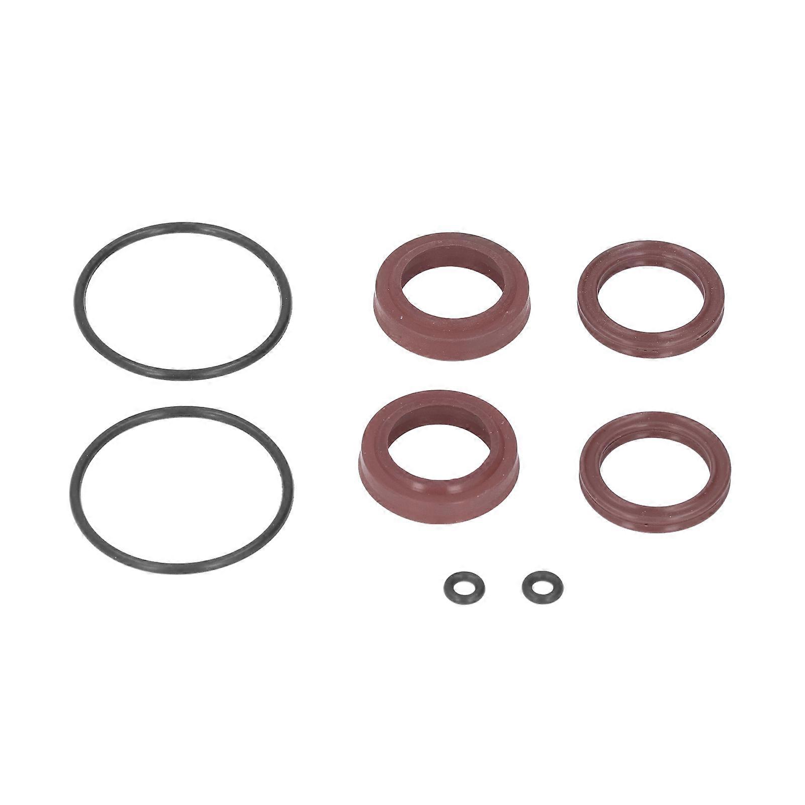 8pcs/set HC5345 Kit d’étanchéité de cylindre de direction Caoutchouc résistant à l’usure de remplacement pour la réparation du pivot du moteur hors-bord