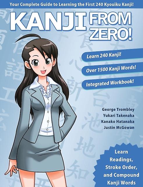 Kanji From Zero Book 1 by Kanako Hatanaka Paperback Book