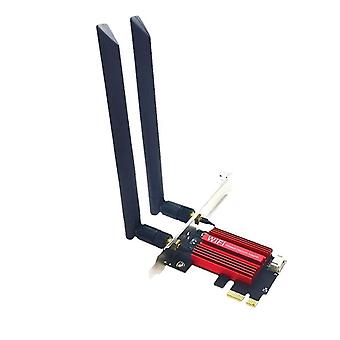 For Be200 Pcie Wifi Adapter Wifi 7 8774mbps Bluetooth 5.4 Gaming Pc 2.4g/5g/6ghz Wireless Network Card(8db)