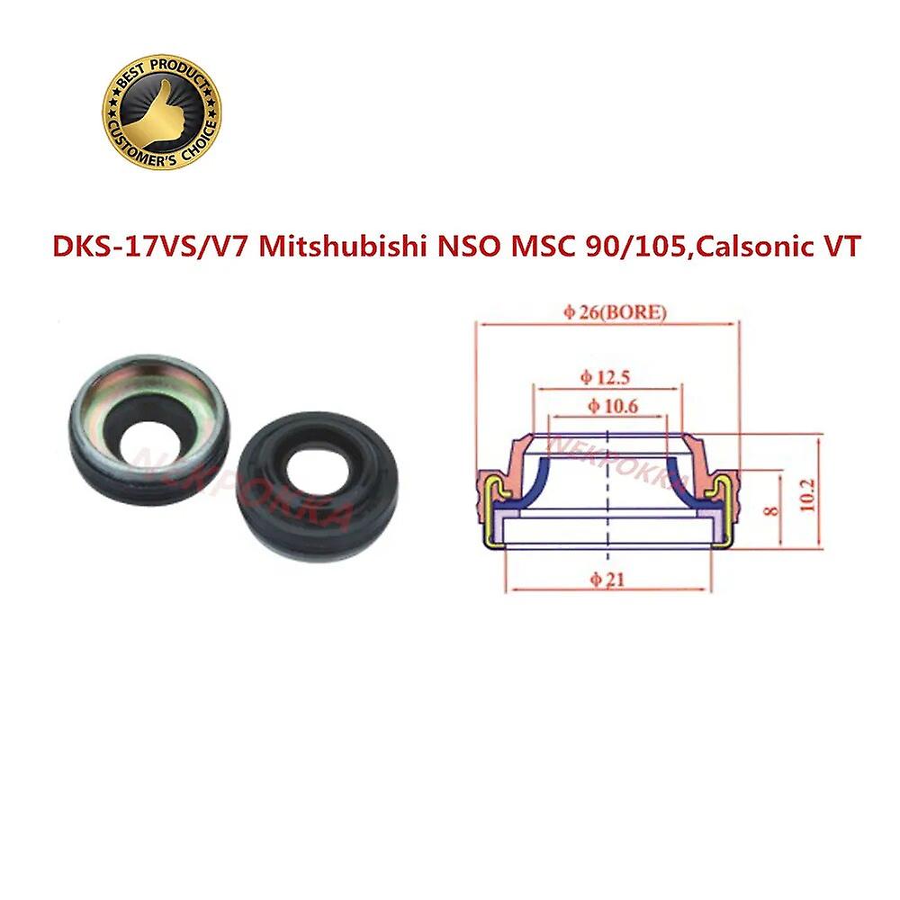 ختم زيت الضاغط ل V7 V5 / DKS 17C / MSC 90 ، MSC 105 ، Calsonic VT ~ 10942