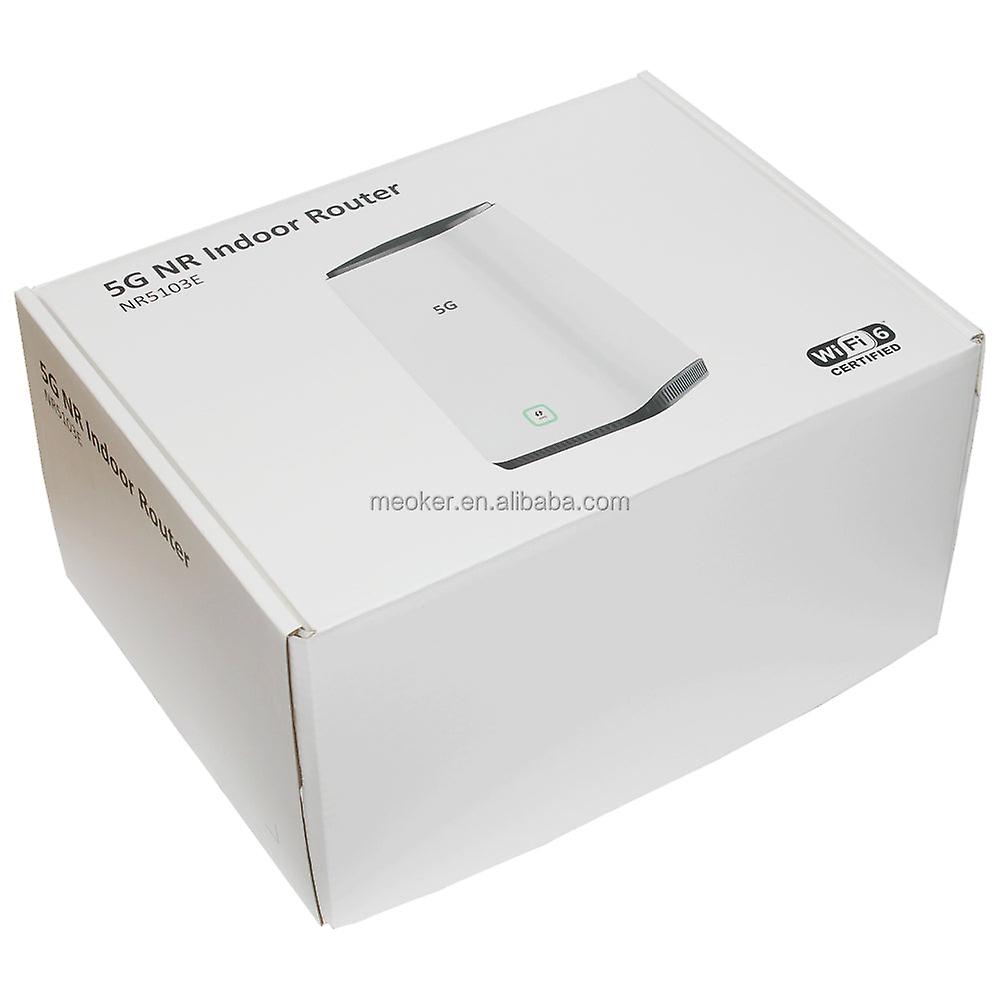 Sa 4.67gbps Zyxel 5g Nr5103e Nr Indoor Router With 2.5g Lan/wan And 4 Female Ts9 Connectors