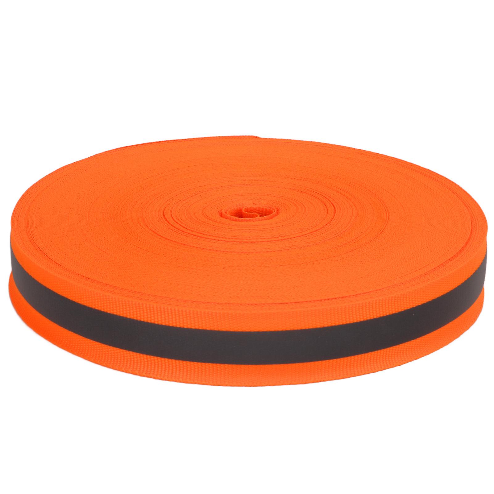 Reflective Ribbon Soft Durable Flexible Fluorescent Ribbon for Improving Night Safety