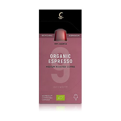 Organic Espresso Coffee Capsules Intensity 9 Eco 10 capsules
