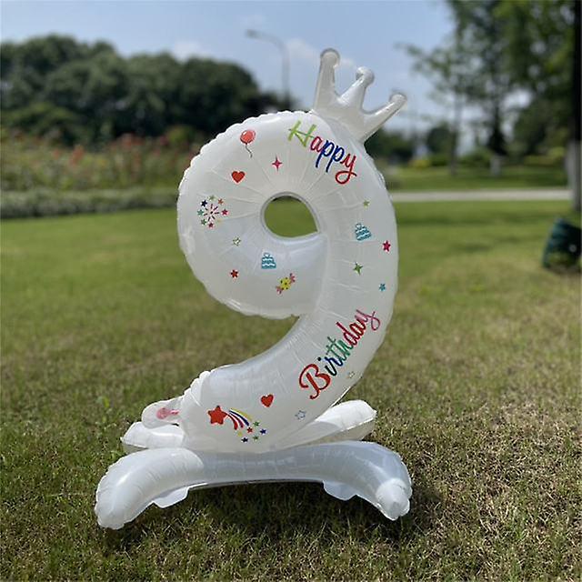 32" Anniversary Balloons for First Arrival