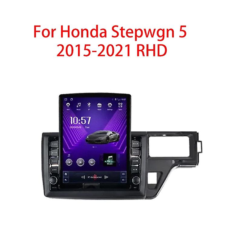 For Honda Stepwgn 5 2015-2021 RHD Tesla Type Android Car Radio Multimedia Video Player Navigation