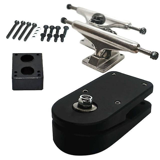 Skateboard Trucks,6.25 Inch Longboard Bridge Skate Board Truck Bracket Road Skateboard Gasket&base For Most Skateboards