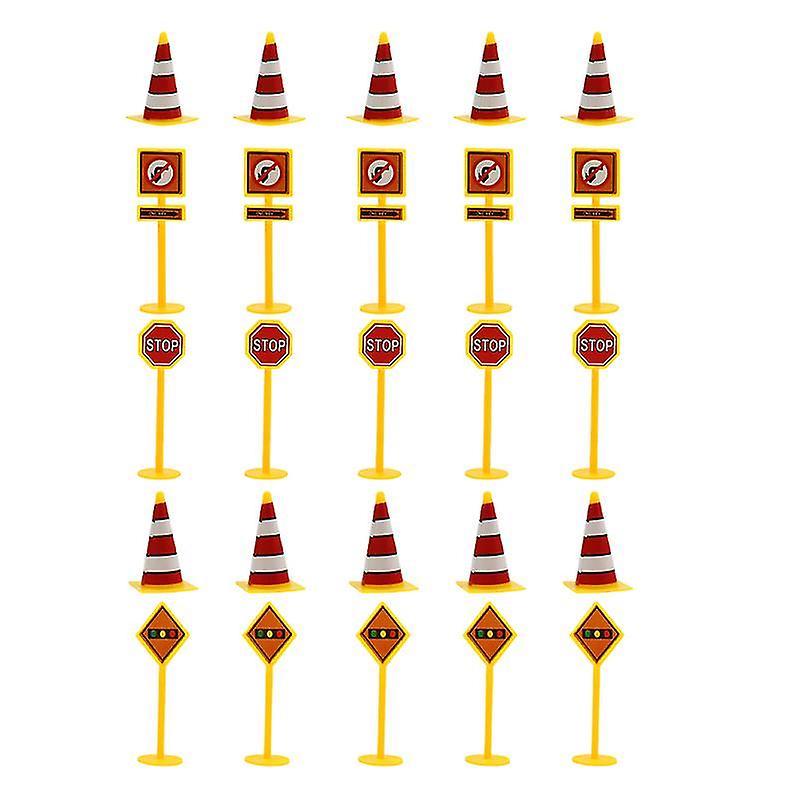 25pcs Transportation Cake Toppers