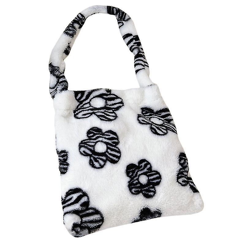1pcs Plush Shoulder Bag For Lady