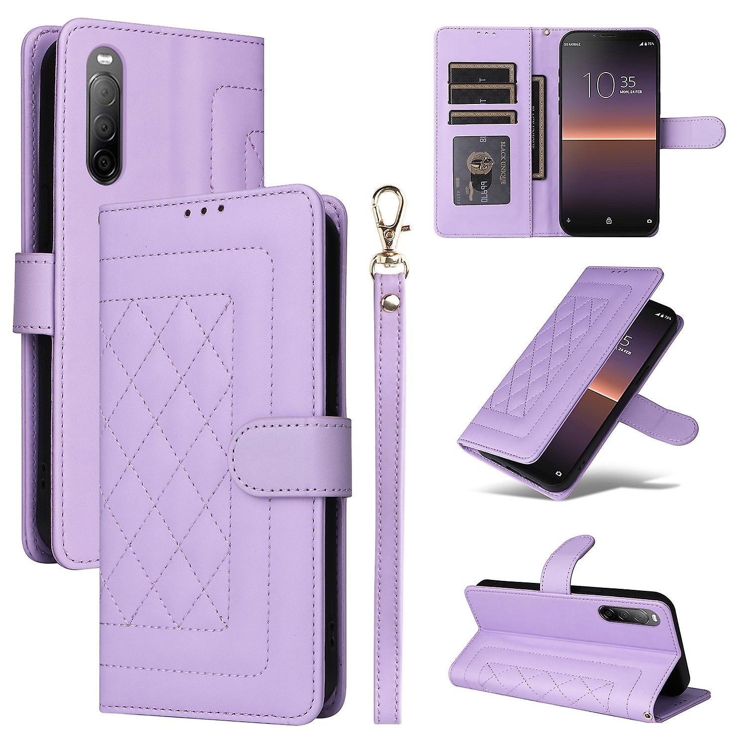Leather Flip Phone Case For Sony Xperia 10 II