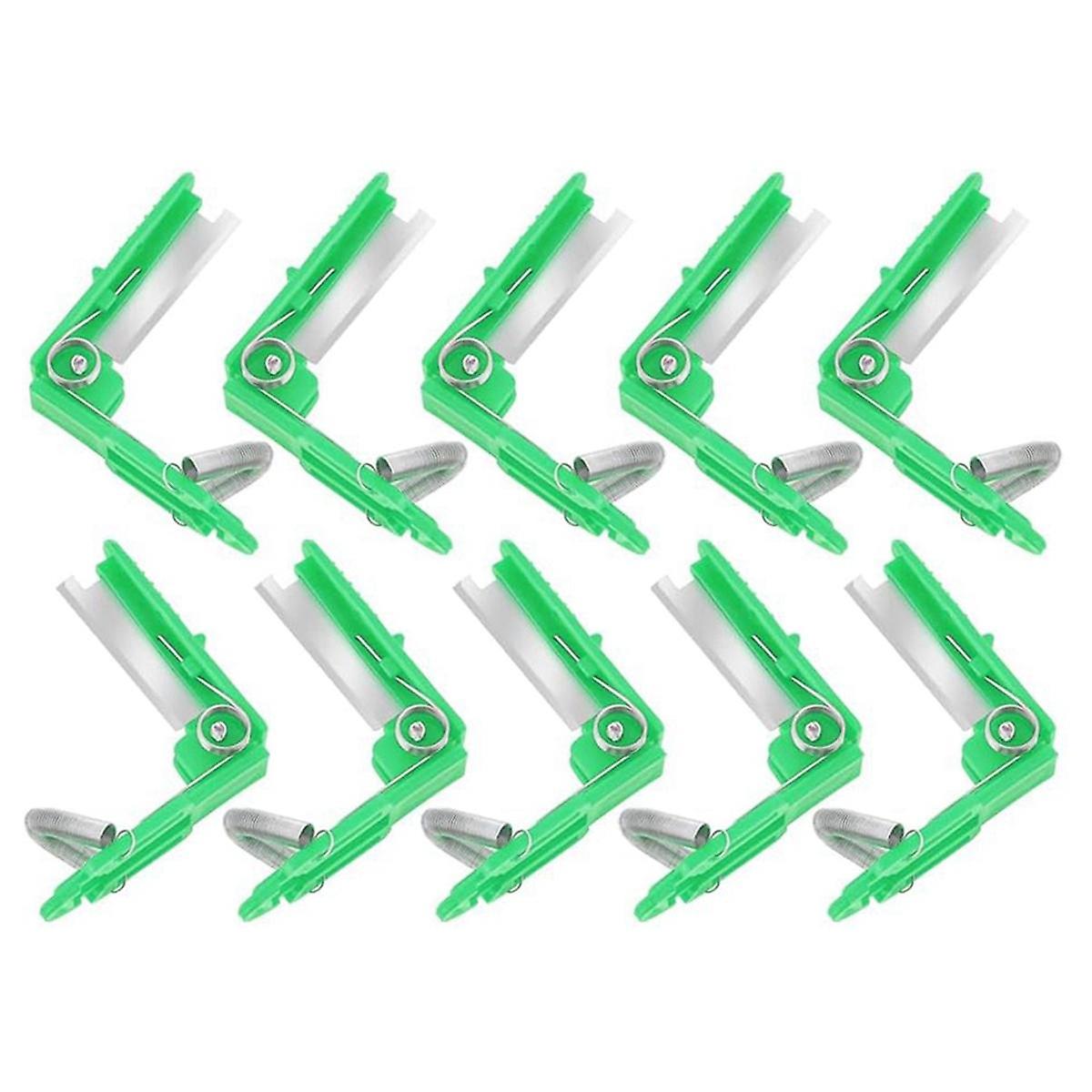 Thumb Pruners Thumb Picker, Vegetable Picking Tool, Cucumber, Beans and Grape Picker, Beard and Leaf Remover (Green)