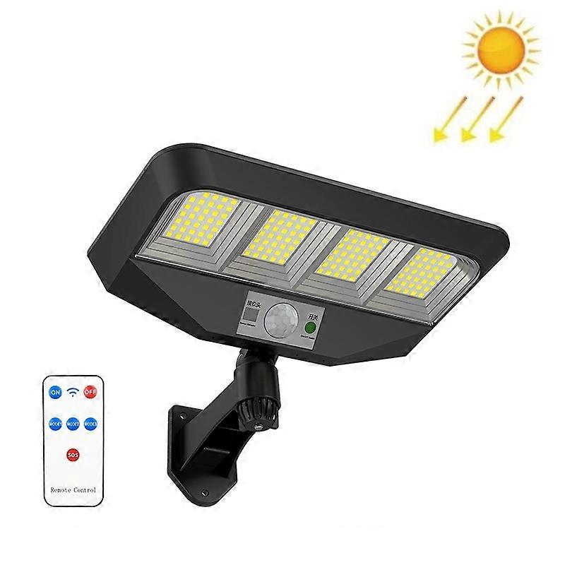 Solar Wall Light with RC, Style: 138 LED Integrated 138 LED Integrated 