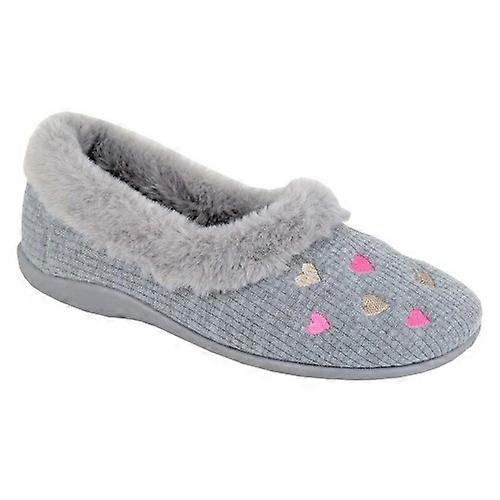 Slapers Dames/Dames Daisy Hearts Slippers