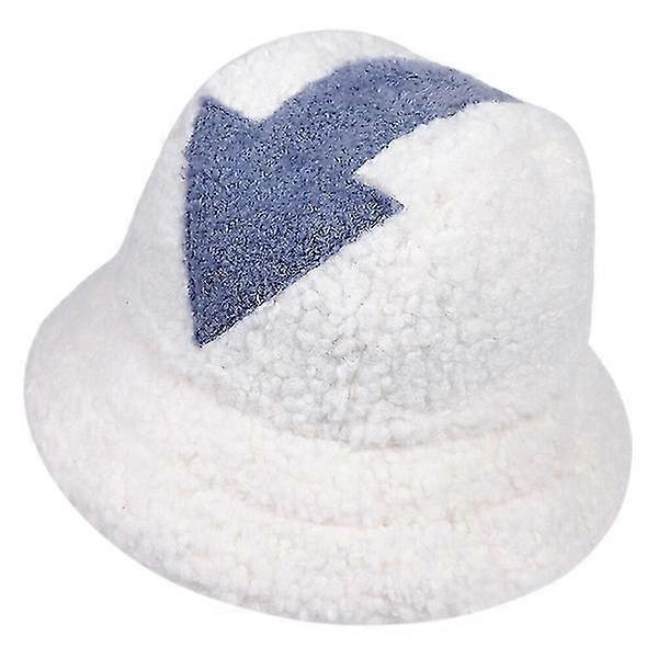 Winter Keep Warm Appa  White Lamb Wool Cap Outdoor Tide