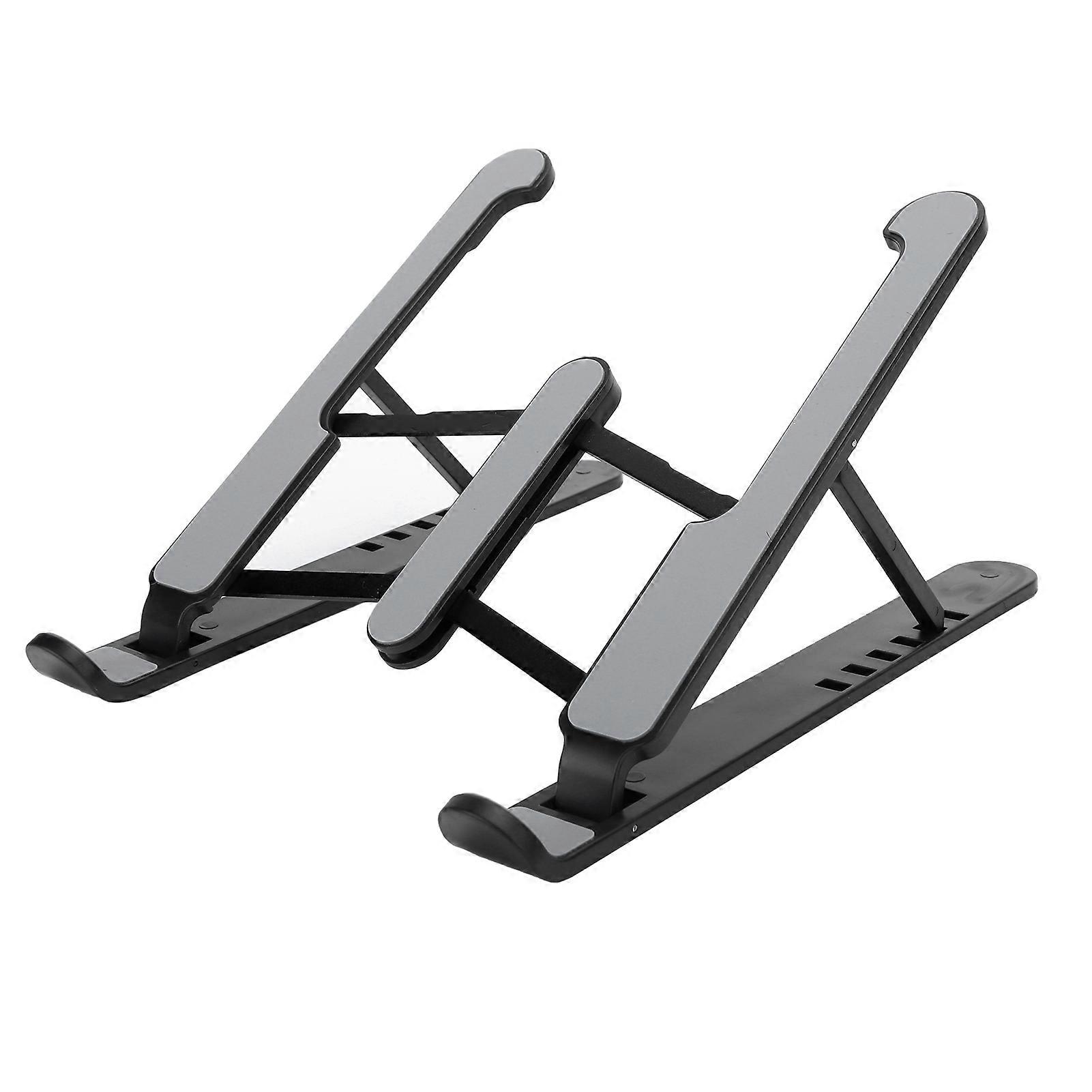 Portable Laptop Stand Foldable Non?Slip Tabletop Notebook Cooling Bracket Riser Adjustable Height
