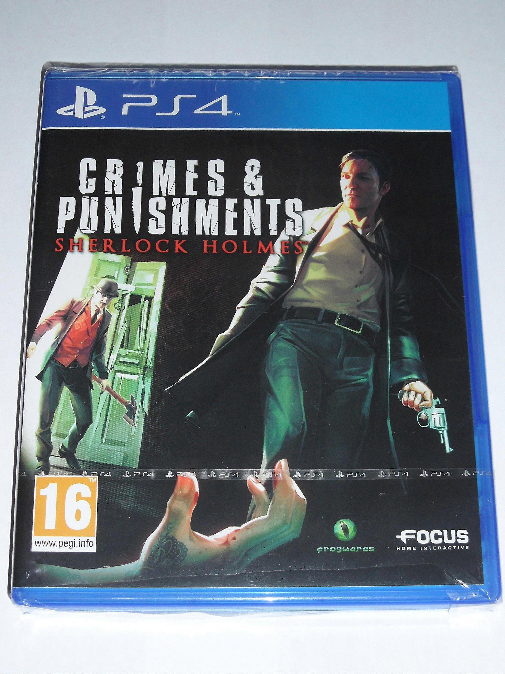 Crimes  Punishments Sherlock Holmes (PS4) - New & Sealed