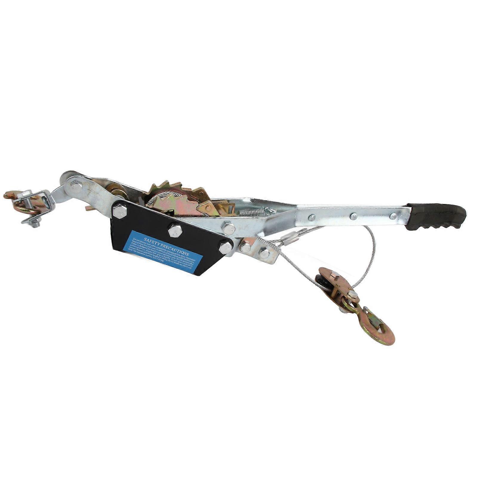 Estrattore di potenza a doppio ingranaggio con cricchetto anti-inversione in acciaio A3 per cantieri edili