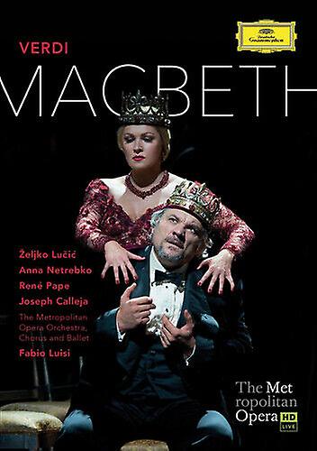 Macbeth Metropolitan Opera (Luisi) DVD (2015) Adrian Noble cert E 2 discs - Region 2