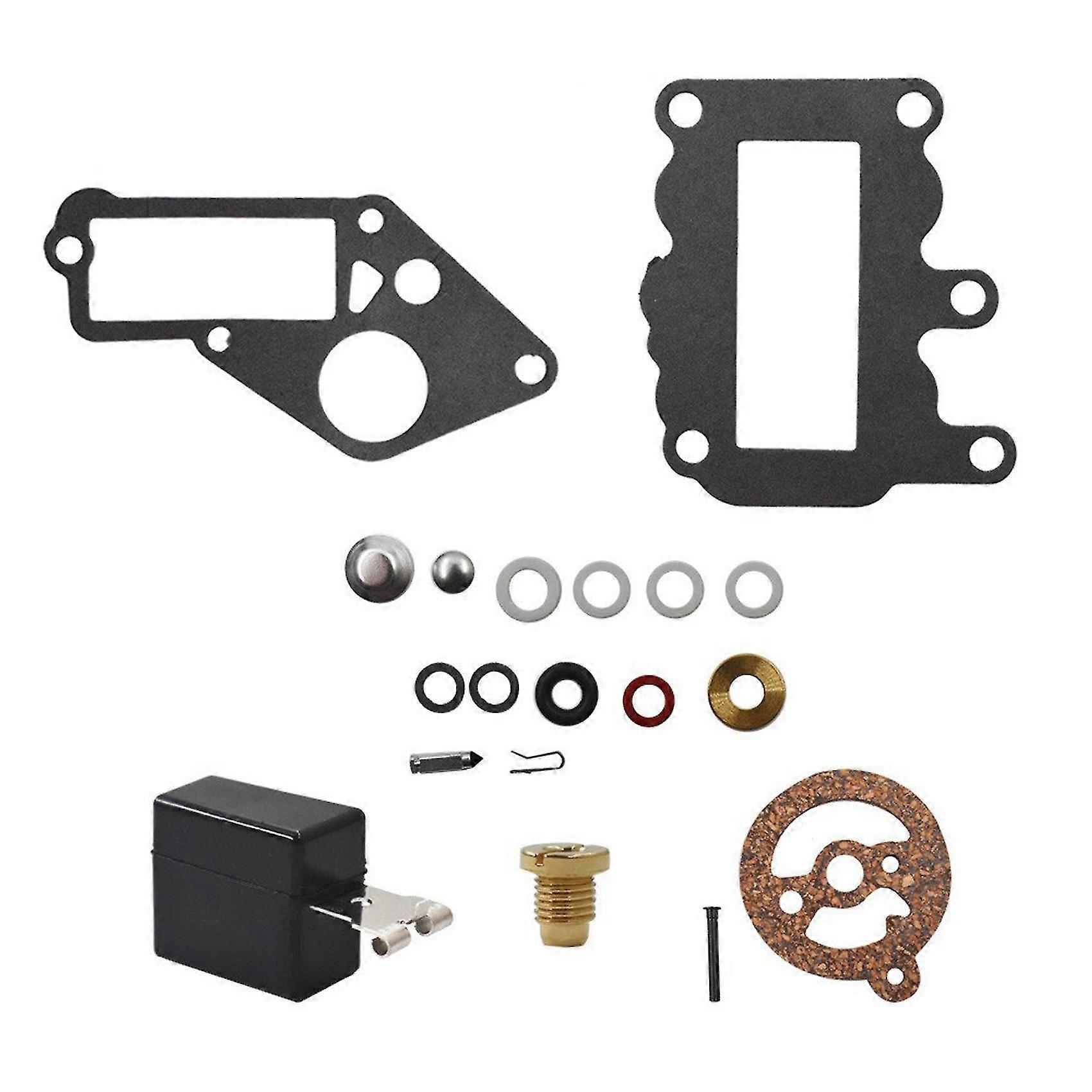 For Johnson/Evinrude Outboard 9.5 Hp With Float Carb Rebuild Kit