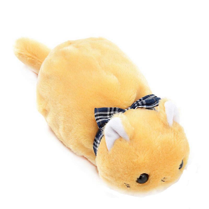 Cute Pencil Case Cat Plush Pencil Case Kawaii Cat Doll School Student Plush Pencil Case Small Storage Bag