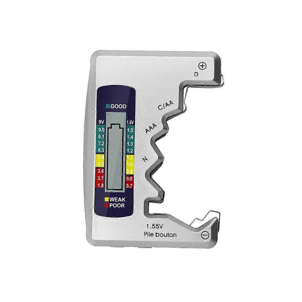 Universal Battery Tester Digital Battery Checker Battery Capacity Level Detector