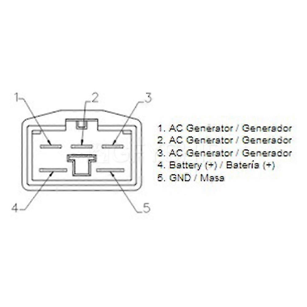 2024 For Honda Shadow 750 1998-2000 Vtr1000f Super Hawk 1998-2005 Vt750c Vt750cd Vt750 C / Cd Motorcycle Voltage Regulator Rectifier