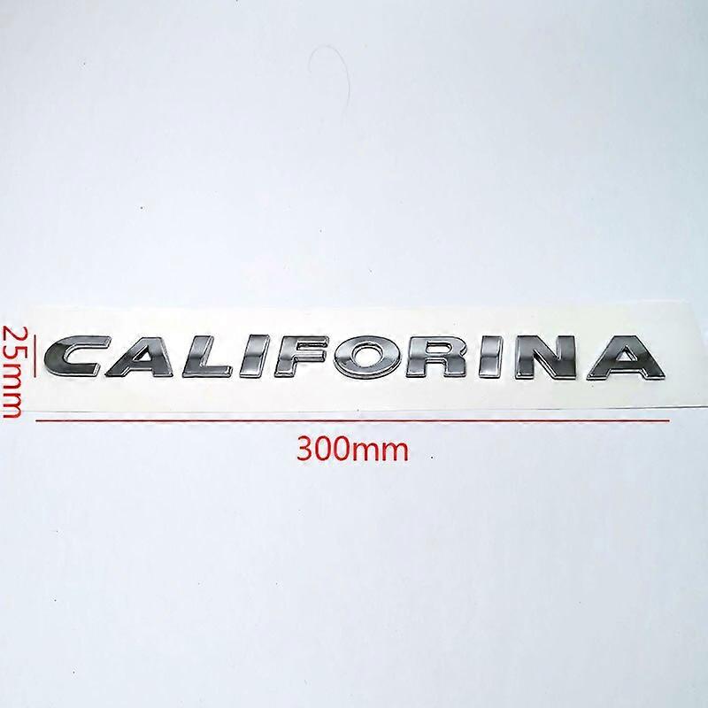 2011-2019 California Camper Van Rear Logo Emblem, Trunk letter Badge California for Volskwagen