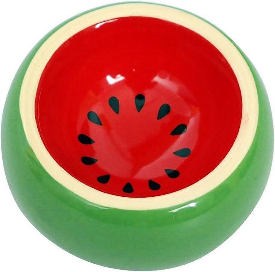 Hamster Bowl Ceramic Prevent Tipping Moving and Chewing Wonderful Food Dish for Small Rodents Gerbil Hamsters Mice Guinea Pig Cavy Hedgehog and Other