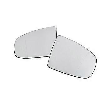 SPM Heated Mirror Glass For BMW X5 2007-2013 & X6 2008-2014 – Passenger Right Side, 4-Pin, Clip-On