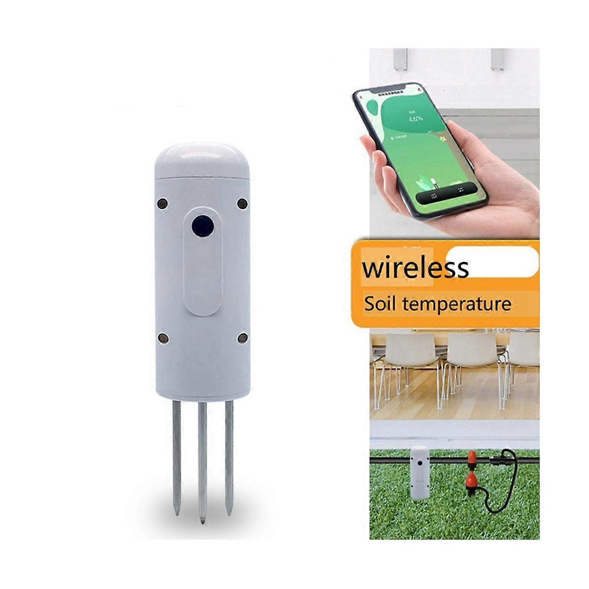 2Pcs TUYA ZIGBEE Plant Monitor Soil Temperature Meter Moisture Humidity Sensor Garden Automation Ir