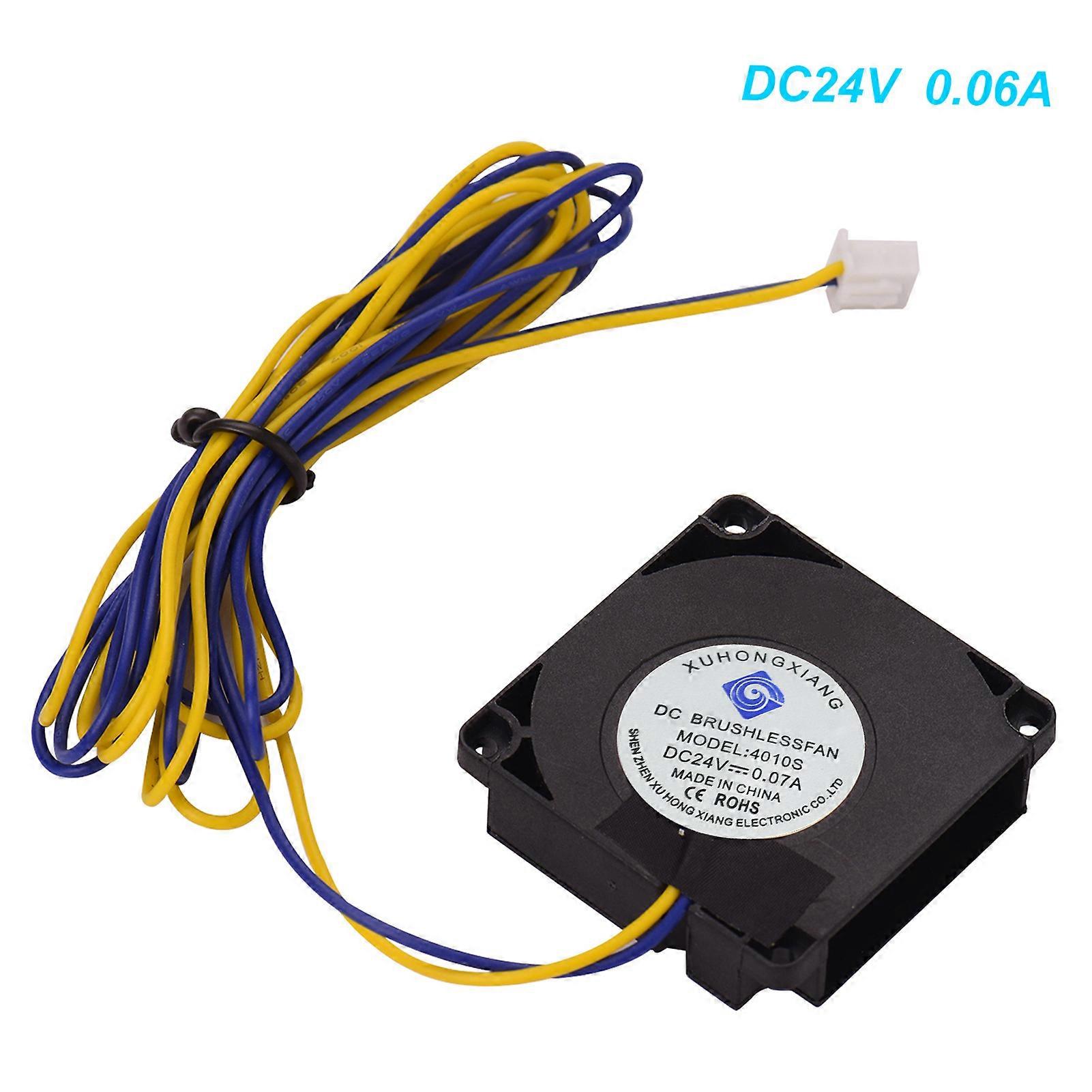 4010 Blower Fan 40 * 40 * 10mm 24V DC Extruder Hot End Cooling Fan Cooler Compatible with Creality Ender 3 Ender 3 Pro TEVO Tornado 3D Printer