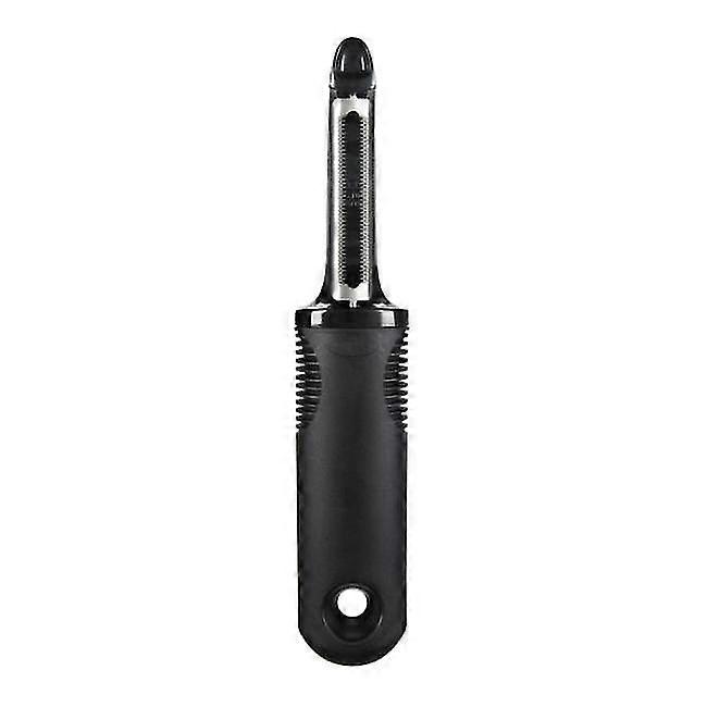 Potato peeler with silicone handle Black
