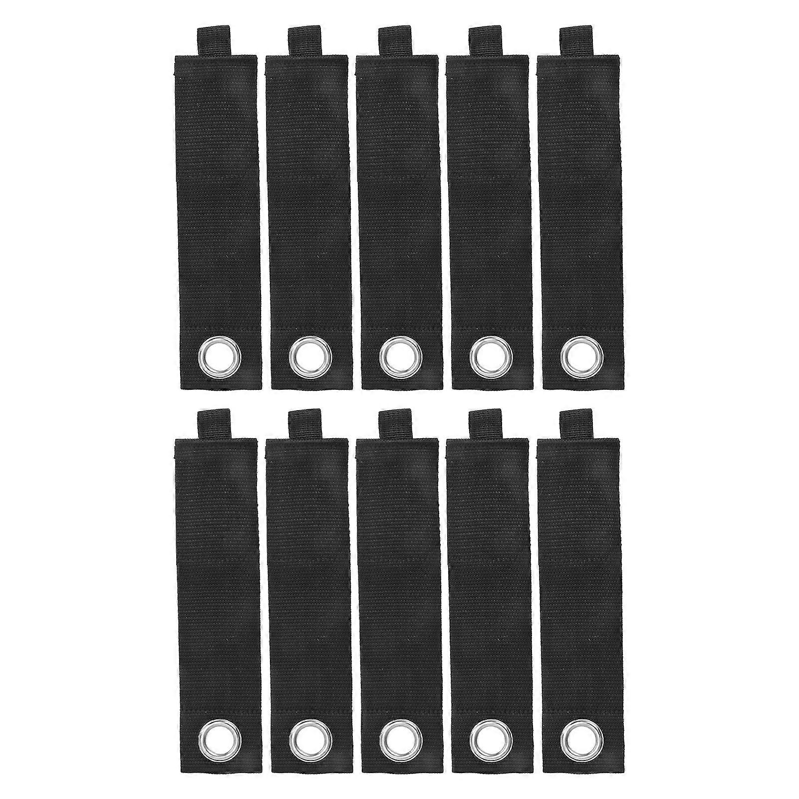 10 stk opbevaringsstropper krogstrop forlængerledning opbevaringsholder arrangør wrap keeper XL
