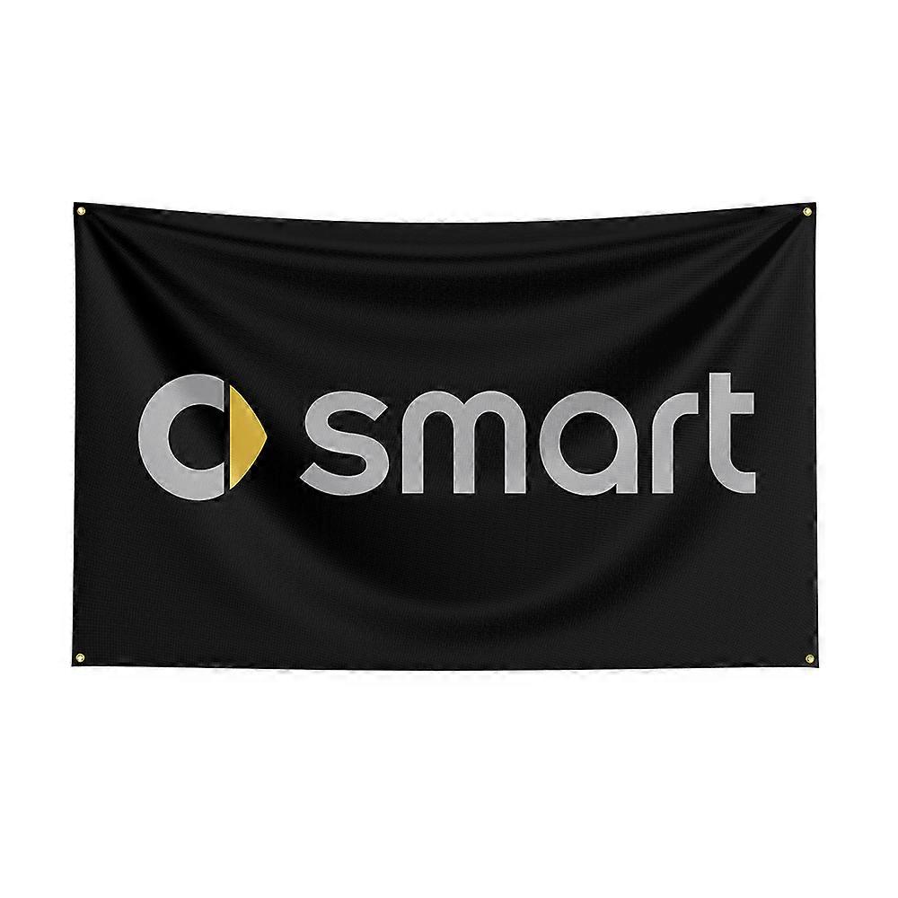 90x150cm Smarts Flag Polyester Printed  Car Banner For Decor