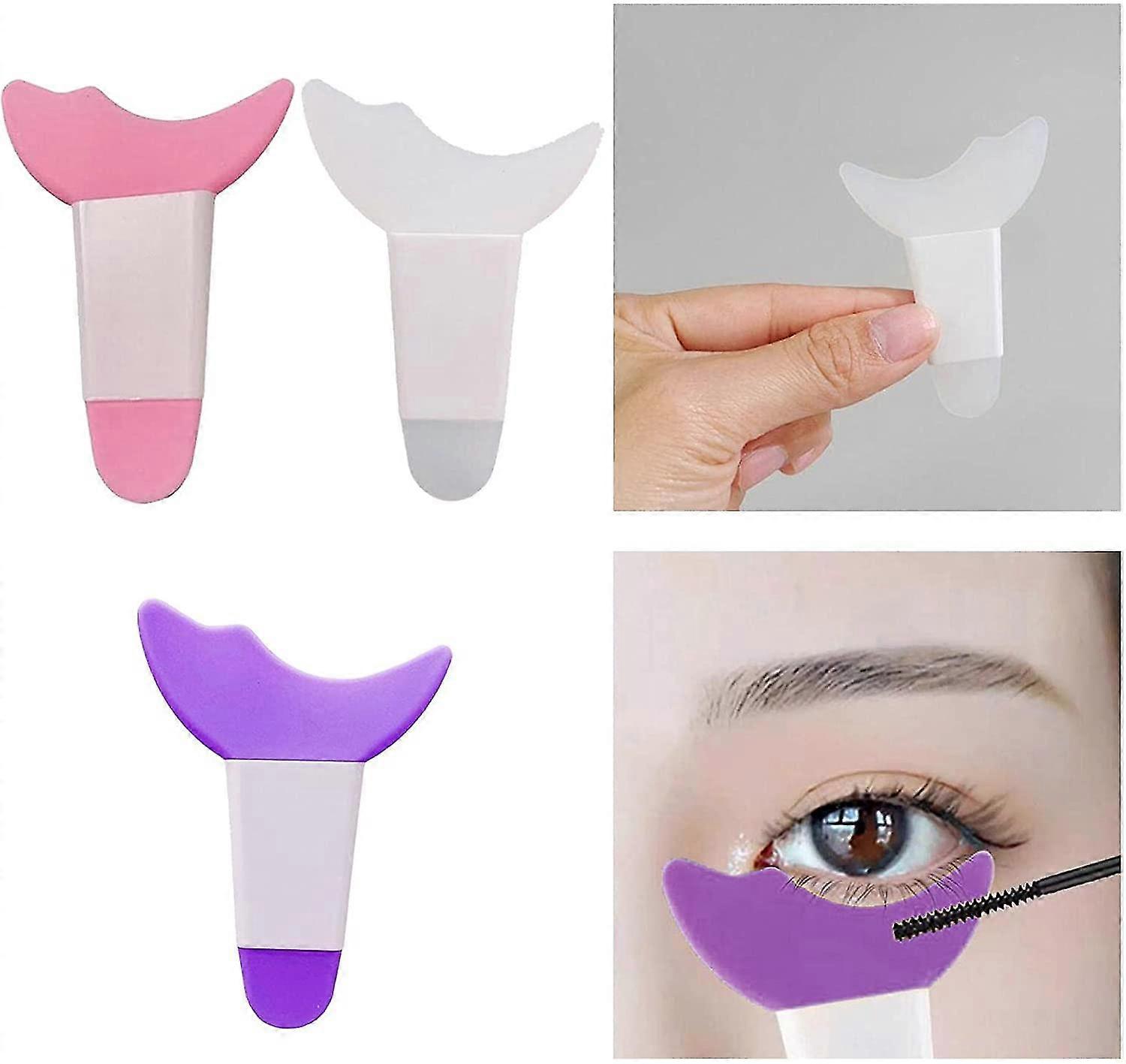 3x Eyeliner Stencils Silicone Template Eye Shadow Guide