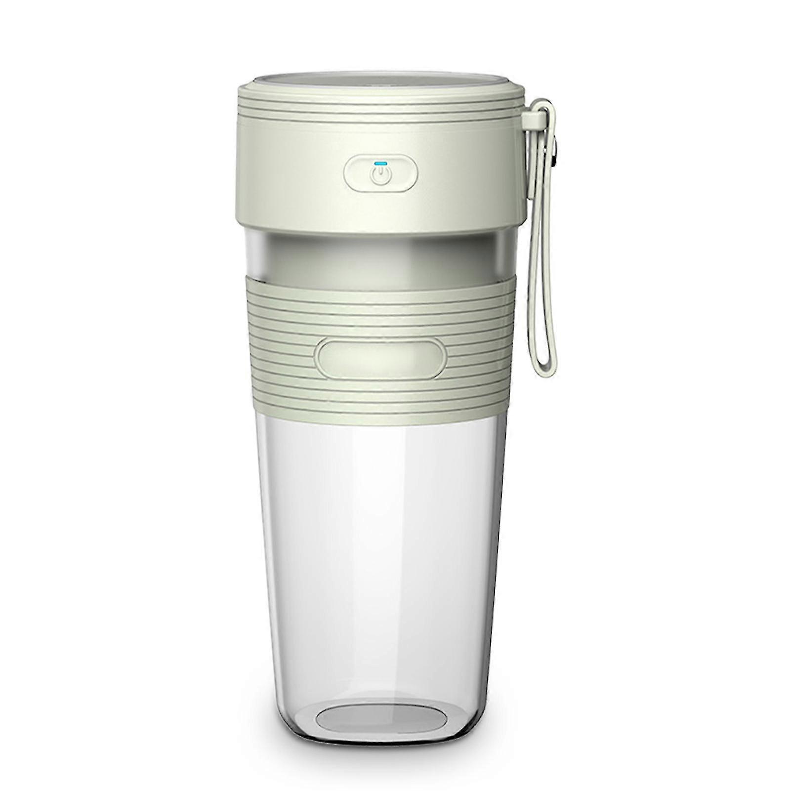 300ml Portable Electric Juicer Cup With Handle Strap Fruit Blender For Blending Oranges Grapes