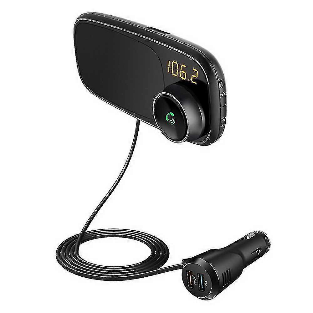 Car Dab/dab+ Radio Portable Bluetooth Fm Transmitter 2.3" Lcd Car Kits