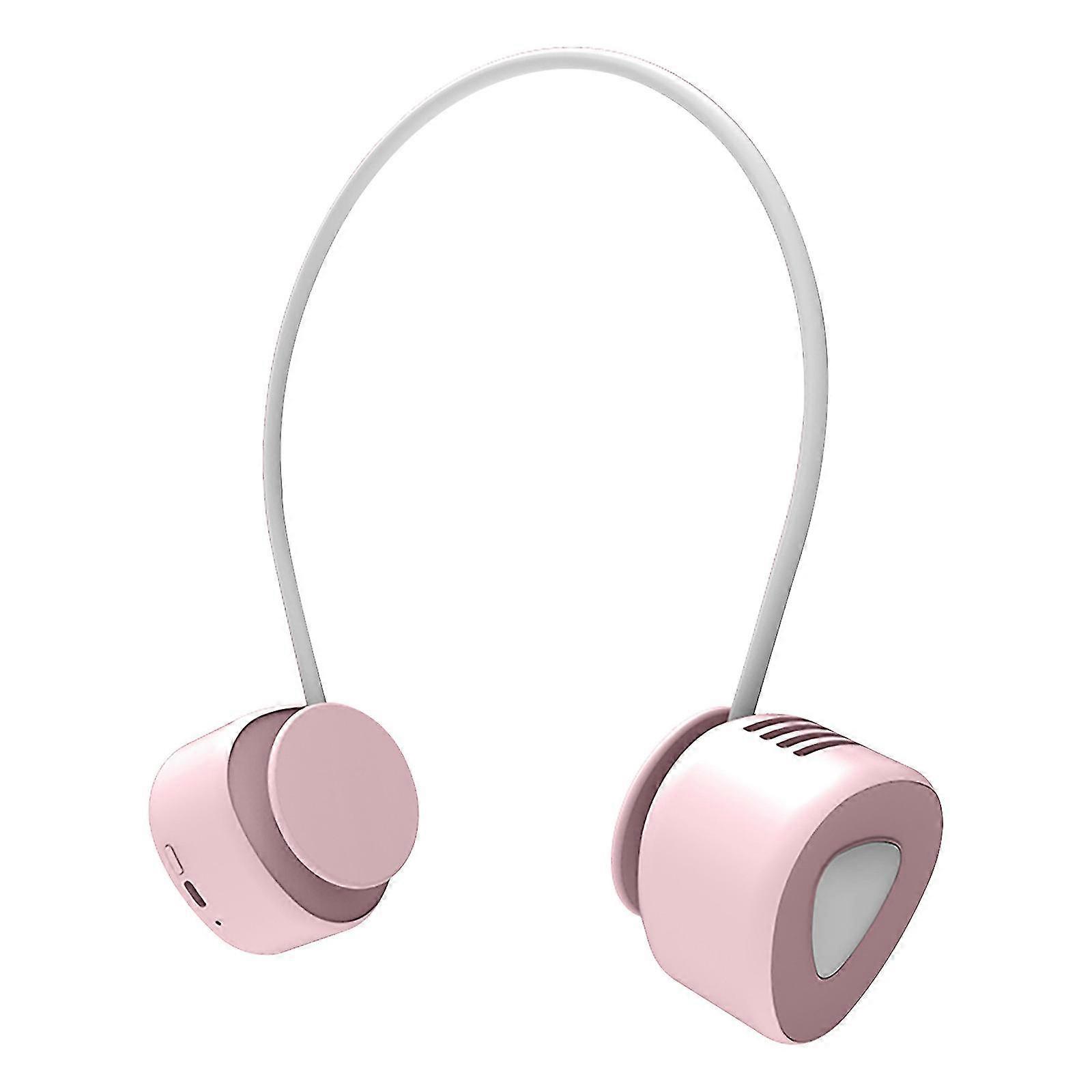 Retractable Drop-shaped Halterneck Fan Silent, Leafless, Adjustable Wind Power