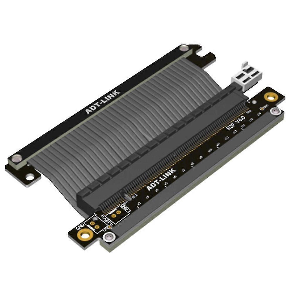 R33uf-tu--4.0 Dual-reverse 4.0 Image Card Extension Cable, High-speed Stable Pci X16 To X16 Adapter