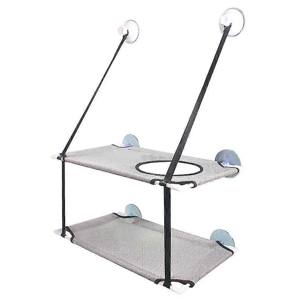 Hammock Windows Seat Cat Space Saving Window Mounted Cat Bed Durable Safety Cat Perch With Suctions Cups Suction Cup Cat Hammock