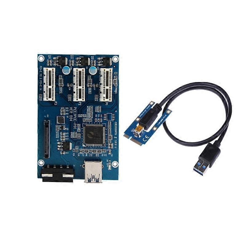 Graphics Card Mini PCIe to 3 PCIe Adapter Card Expand Device Connection