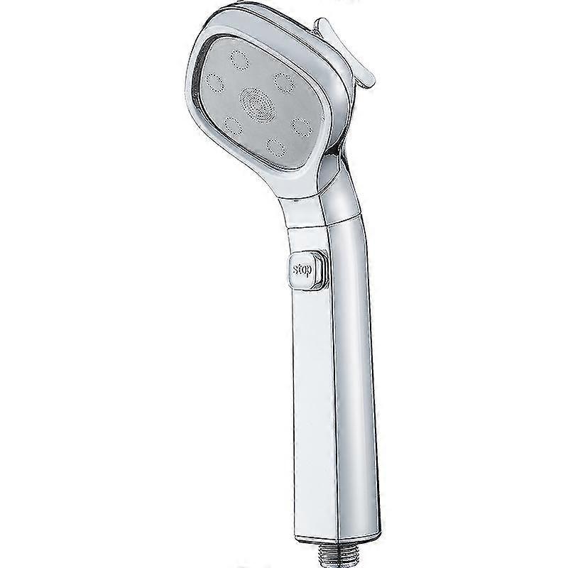 Pressurised Shower Head 4 Modes Handheld High Pressure Water Saving Showerhead